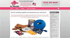 Desktop Screenshot of plwelder.com